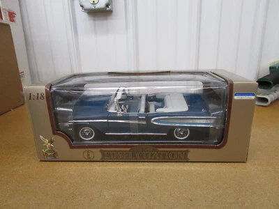 1/18 1958 Edsel Citation Blue Road Legends Yat Ming with box convertible ford - Image 1 of 4