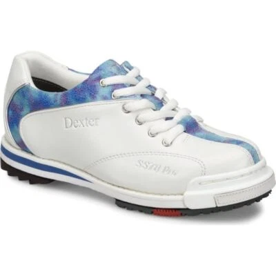 Dexter SST 8 Pro White/Blue Tie Dye Womens Bowling Shoes - Image 1 of 4