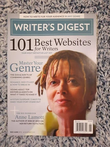 Writer’s Digest Mag March May/June 2010: Anne Lamott Interiew, Master Your Genre - Picture 1 of 6