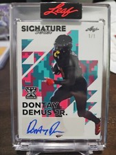 2023 Leaf Signature Series Dontay Demus Jr Auto 1/1 