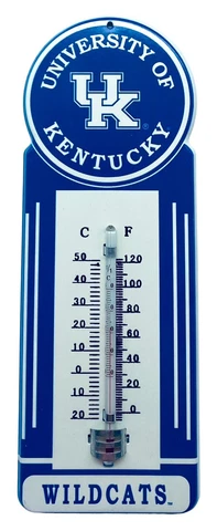 Kentucky Wildcats 12” Glass Thermometer by Hanna’s Handiworks-New Cover