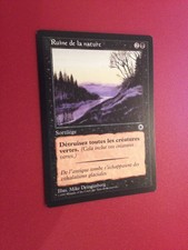 Magic mtg portal nature's ruin (french ruin of nature nm)