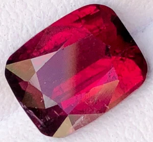 2.85ct Natural cut Hot Pink Rubellite Tourmaline loose gemstone From Afghanistan - Picture 1 of 15
