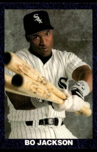 Border Bo Jackson Chicago White Sox 1991 azul oscuro negro mármol sin precio base como nuevo - Imagen 1 de 2