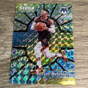2019-20 Panini Mosaic Center Stage Prizm Russell Westbrook #8 - Picture 1 of 2