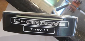 YES! C-GROOVE TRACY-12 35" PUTTER STEEL SHAFT + New Tiger Shark Grip RH - Picture 1 of 8
