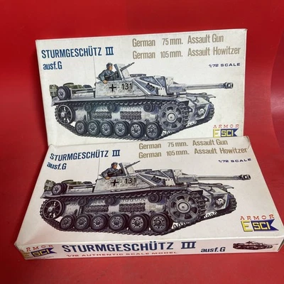 ESCI #8005 Sturmgeschutz III ausf.G Tank Model. Pack 2 - Image 1 of 4
