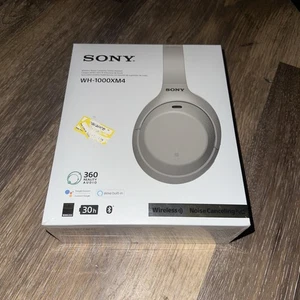 Sony WH-1000XM4 Wireless Noise-Cancelling Over-the-Ear Headphones - NEW! - Picture 1 of 2
