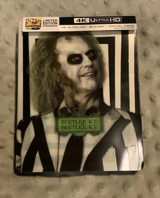 Beetlejuice Beetlejuice Steelbook (4K Ultra HD, Blu-Ray) - Image 1 of 4
