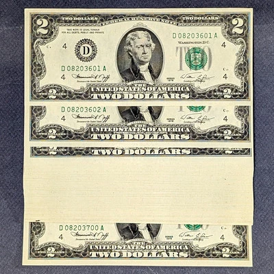 FR. 1935 D $2 1976 Federal Reserve Note Cleveland 100pc Choice CU - Image 1 of 2