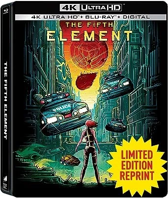 New Steelbook The Fifth Element (UHD + Blu-ray + Digital) - Image 1 of 1