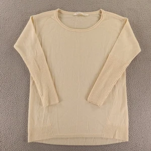 Athleta Pullover Damen S Merino 100% Wolle Pulli gerippte Ärmel leicht - Bild 1 von 11