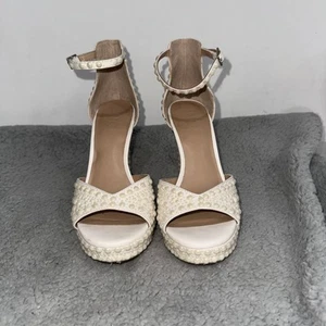 I.n.c. International Concepts Women's Ninel Platform Sandals Pearl Size 7 - Picture 1 of 10