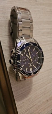 VICVS Watch Men Silver/Blue Foto 1 de 2