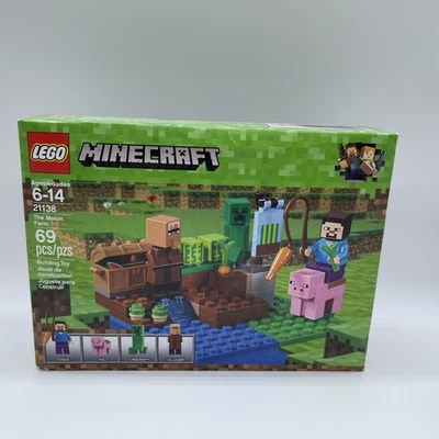 LEGO 21138 Minecraft La Granja del Melón - Nuevo En Caja - Leer Descripción Foto 1 de 4