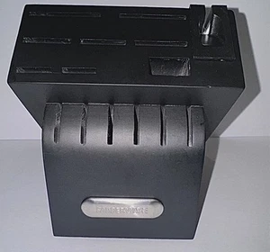 Farberware Edgekeeper 15 Piece Knife Block With Built In Sharpener Black - Picture 1 of 9