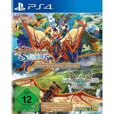 CAPCOM Monster Hunter Stories 1+2* Wings of Ruin Collection Sony PS4 Spiele NEU&OVP