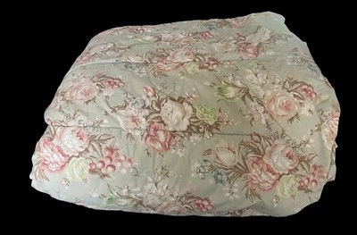Ralph Lauren Charlotte Sage Green Floral Comforter Full/Queen Please Read - Image 1 of 4