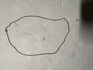 Vintage Gold Colored Stainless Steel Chain  7 “ - Picture 1 of 2
