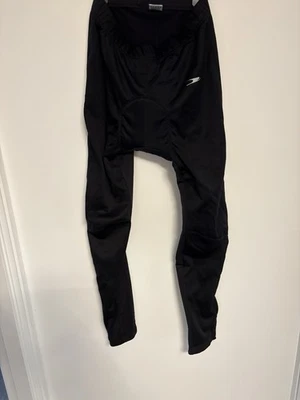 Ladies Crane Cycling Leggings Black Size 12/14 Excellent Condition Hardly Worn - Image 1 of 4