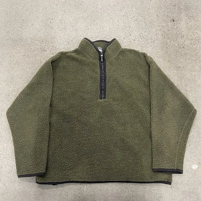 Vintage Old Navy Mens Green Heavyweight Fleece Pullover Size XXL - Image 1 of 4