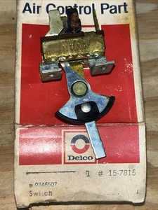 1975-77 NOS OLDSMOBILE Fan Speed Switch GM 9346507 - Picture 1 of 10