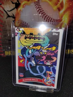 BLASTED BILLY 2022 Topps x Ermsy GPK Garbage Pail Kids #3 CHOPPED CHASE - Image 1 of 2