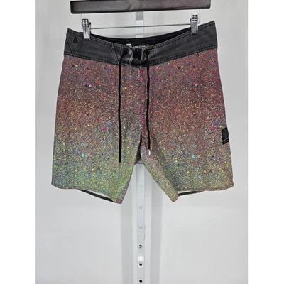 Volcom Mens Sz 29 Mod Tech Board Shorts Colorful Ombre - Image 1 of 4