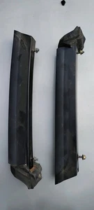 87-93 MUSTANG CONVERTIBLE REAR 1/4 Quarter GLASS GUIDES OEM - Picture 1 of 4