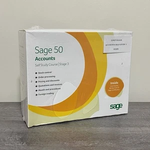 Official Sage 50 Accounts Professional Self Study Course Stage 3 New & Sealed - Picture 1 of 13