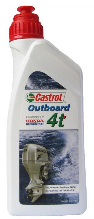 Olio Castrol motori Fuoribordo 4 tempi SAE 10w-30 lt 1 Honda