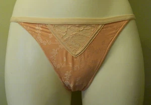 CHRISTIAN DIOR ROSA TANGA MIT BLUMENMUSTER (SENL12100T) UVP £55 - Bild 1 von 3