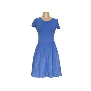 Vestido Ann Taylor azul línea A - Imagen 1 de 4
