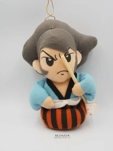 Lupin The Third B2604 Goemon Ishikawa Banpresto 1992 Peluche 7" Muñeca Juguete Japón - Imagen 1 de 7
