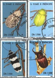 Sao Tome e Principe 1707-1710 (complete issue) used 1996 Insect - Picture 1 of 1