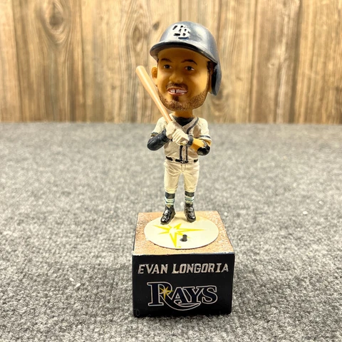 Evan Longoria Tampa Bay Rays "Cue the Violins" Musical Bobblehead Figure Cover