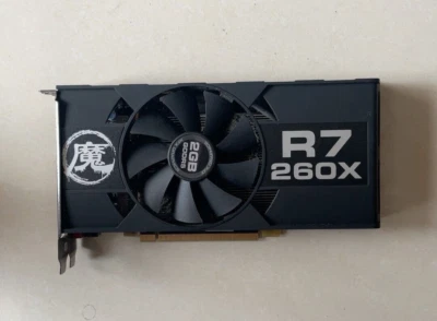 XFX AMD Radeon R7 260X 2GB GDDR5 PCI-E Graphics Video Card VGA DVI HDMI - Image 1 of 4