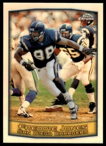 1999 TOPPS CHROME REFRACTOR Freddie Jones San Diego Chargers #67 R46 - Picture 1 of 2