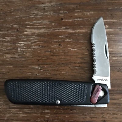 Kershaw 4500 ST складной нож - зазубренное лезвие - рычаг действия - Япония - Изображение 1 из 4