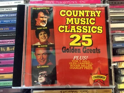 Country Music Classics 25 Golden Greats (CD, 1993) VGC - Image 1 of 2