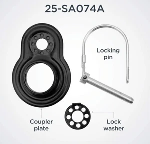 Coupler Attachment Instep Schwinn Bike Trailers Bicycle Accessories 25-SA074A - Picture 1 of 5