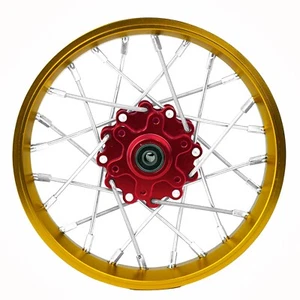 BeaxTurbo CNC Aluminium Vorderrad Speichenrad für Losi Promoto MX 1/4 Goldring46002 - Bild 1 von 32