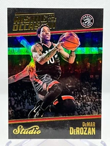 DEMAR DEROZAN 2016-17 Panini Studio #RO-DD Rising to the Occasion Insert - Picture 1 of 2