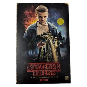 Stranger Things VHS Box Blu RayDVD Limited Ed Season 1 Netflix OG W/ Poster - Picture 1 of 7