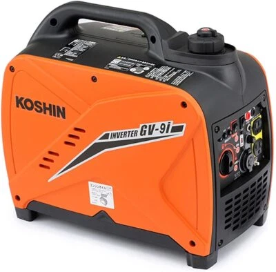 KOSHIN 0.9kVA Portable Gasoline Inverter Generator GV-9i Super Quiet  - Image 1 of 4