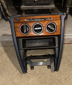 SELTENE BLAUE MERCEDES W201 190 190E VOLL MITTELKONSOLE TAXI KONSOLE MIT HOLZ 🙌🏻 - Bild 1 von 4