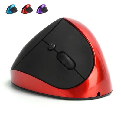 Optical Vertical Mouse Wireless 3rd Gen Right Hand Ergonomic Grip Office Gam ZZ1 - Image 1 of 4