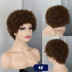 Curly Wig Short Fluffy Hair Wigs For Black Women 100% Human Hair Wig Pixie Cut 