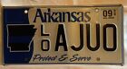 Arkansas license plate ~ Protect and Serve