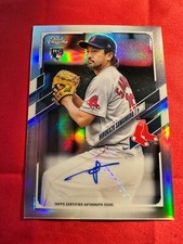 HIROKAZU SAWAMURA 2021 TOPPS CHROME UPDATE REFRACTOR AUTOGRAPH AUTO ROOKIE RC